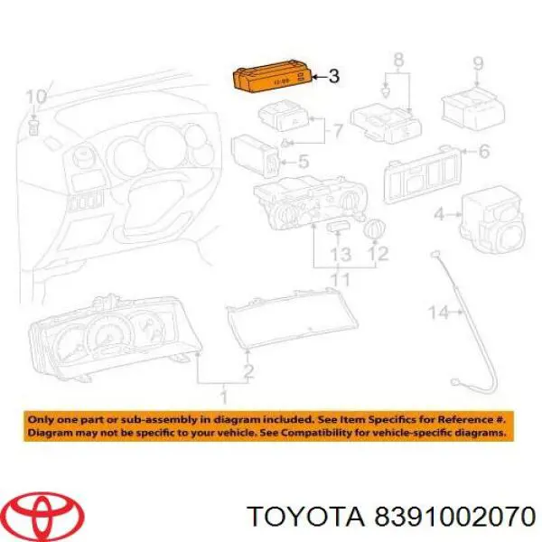 8391002070 Toyota