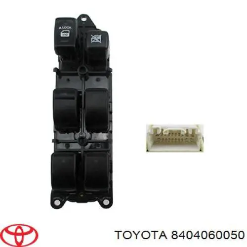 Unidad de control elevalunas consola central para Toyota Land Cruiser (J12)