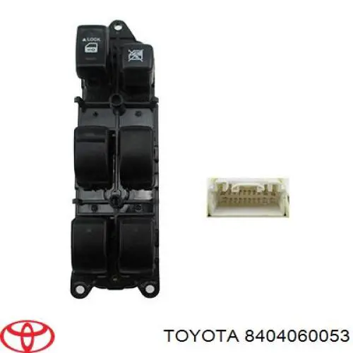 8404060053 Toyota unidad de control elevalunas consola central