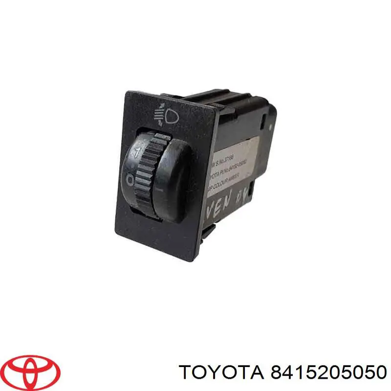 8415205050 Toyota Botón del regulador de altura de faros