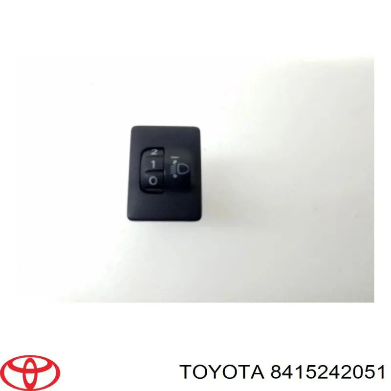 Botón de elemento de regulación, regulación del alcance de faros Toyota 8415242051