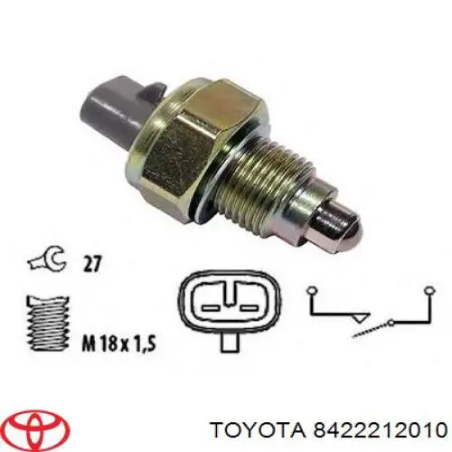 Sensor de caja de transferencia, cambios altas / bajas Toyota Camry 2 V2