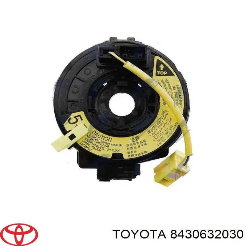 Anillo AIRBAG del volante Toyota 8430632030