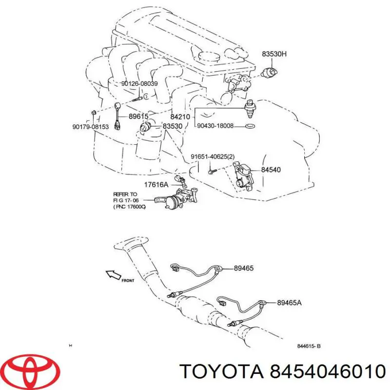 EAGTY001 NTY Sensor de posición del selector de la transmisión automática