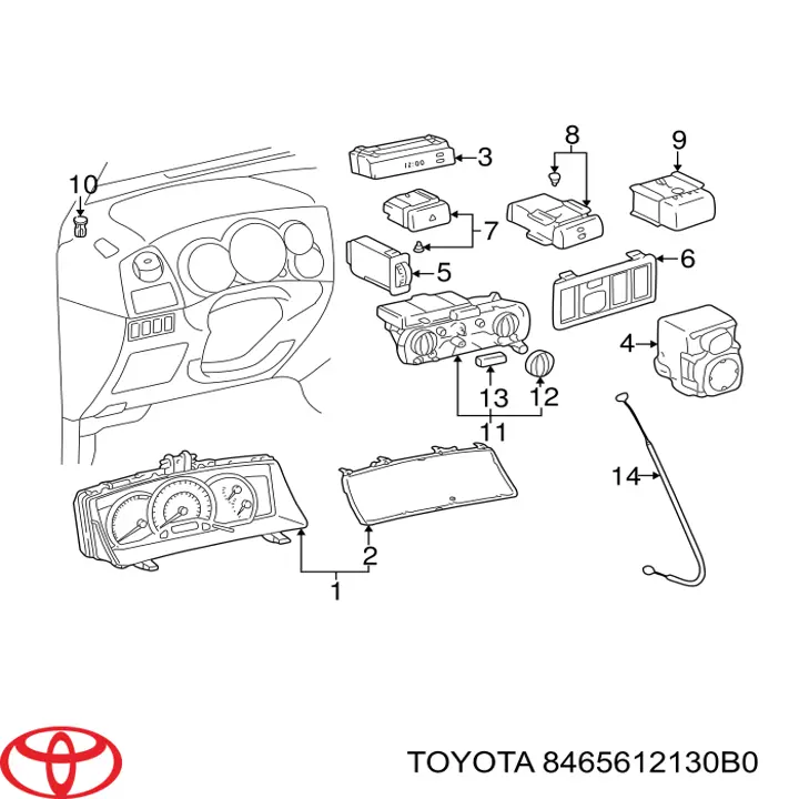 Comprar 8465612130B0 Toyota 
