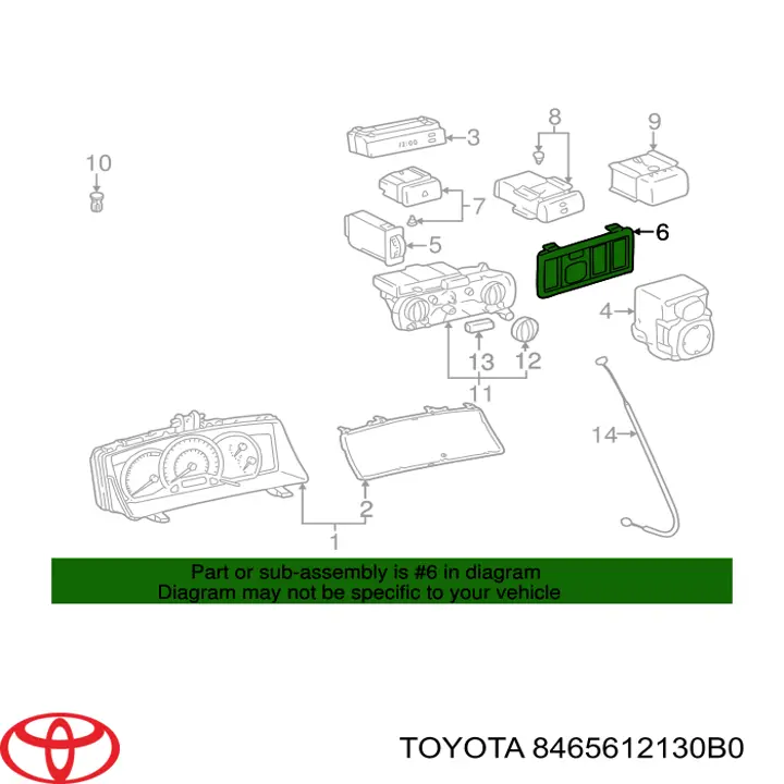 8465612130B0 Toyota