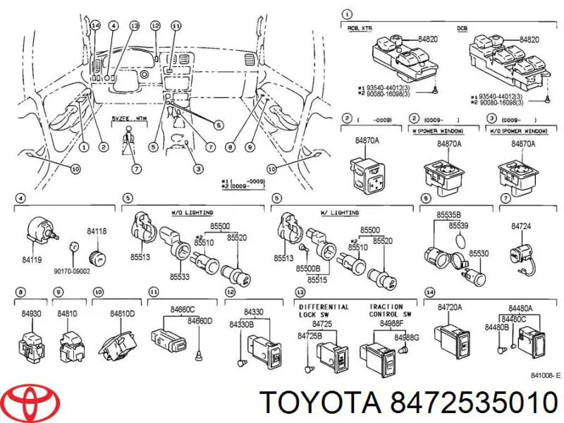  Toyota 8472535010 precio, desde 122,13 EUR