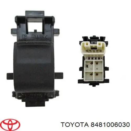 Interruptor motor elevalunas delantero derecho para Toyota Yaris (P10)
