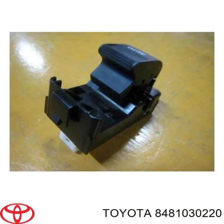 8481030220 Toyota botón de encendido, motor eléctrico, elevalunas, puerta delantera derecha