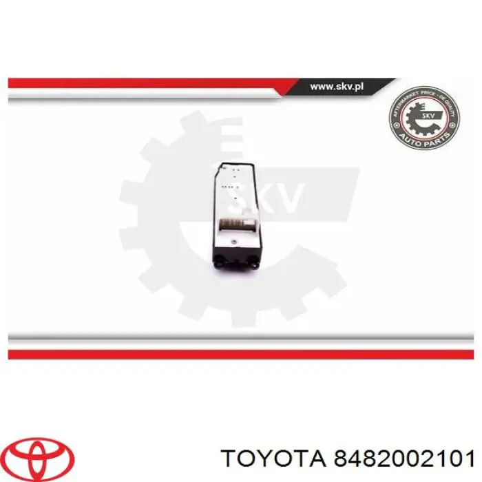 8482002101 Toyota interruptor de elevalunas delantera izquierda