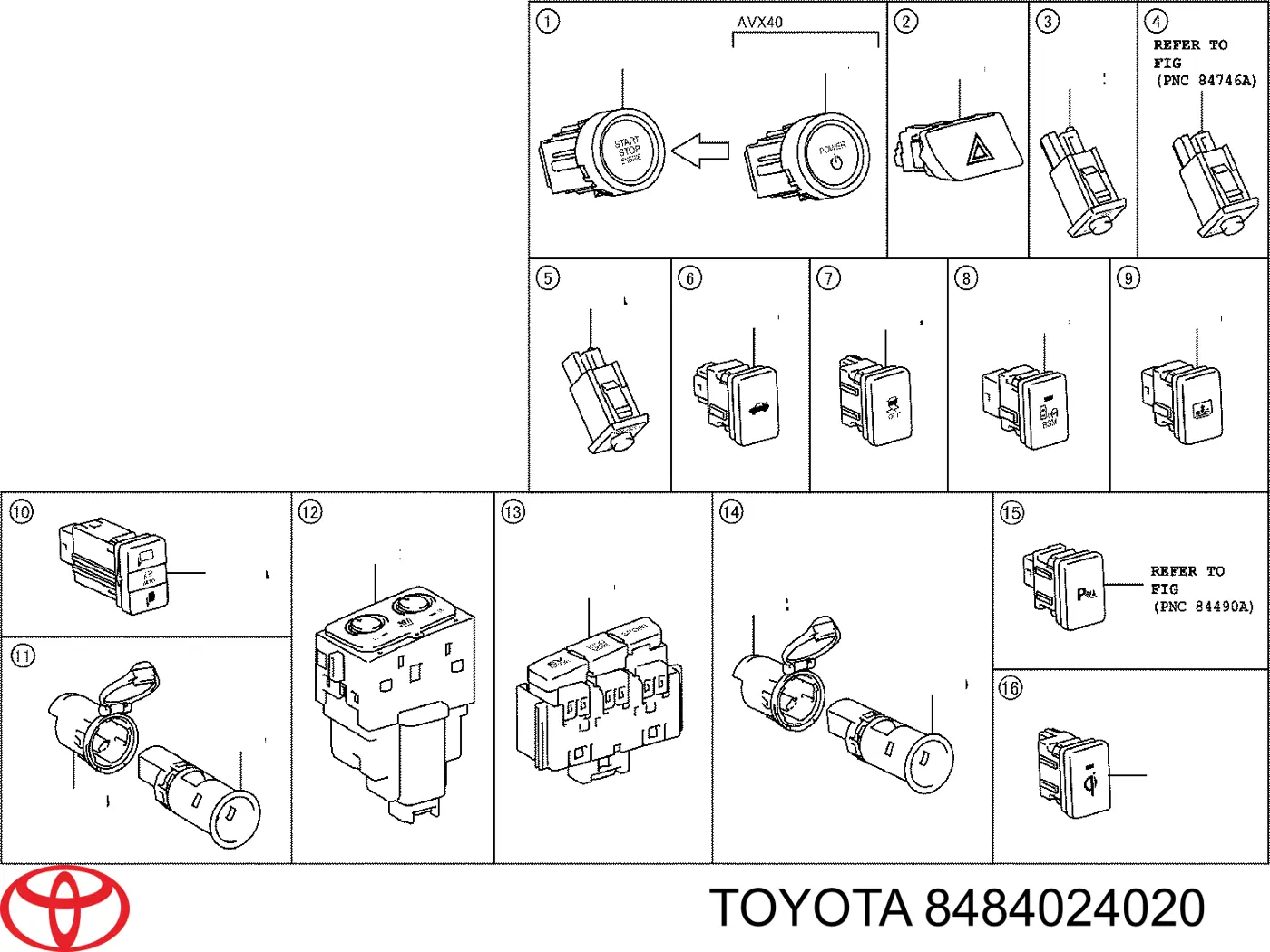 8484024020 Toyota