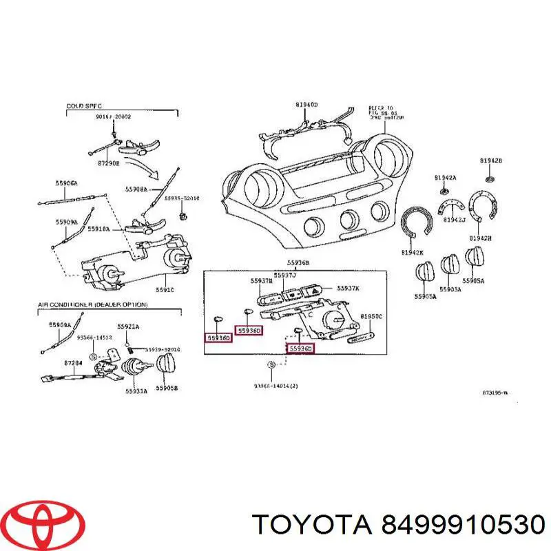 8499910530 Toyota