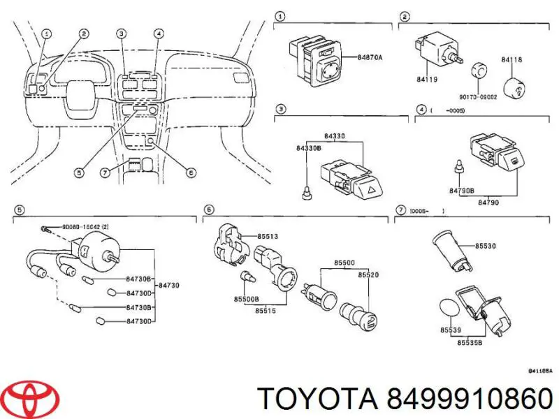 Comprar 8499910860 Toyota 