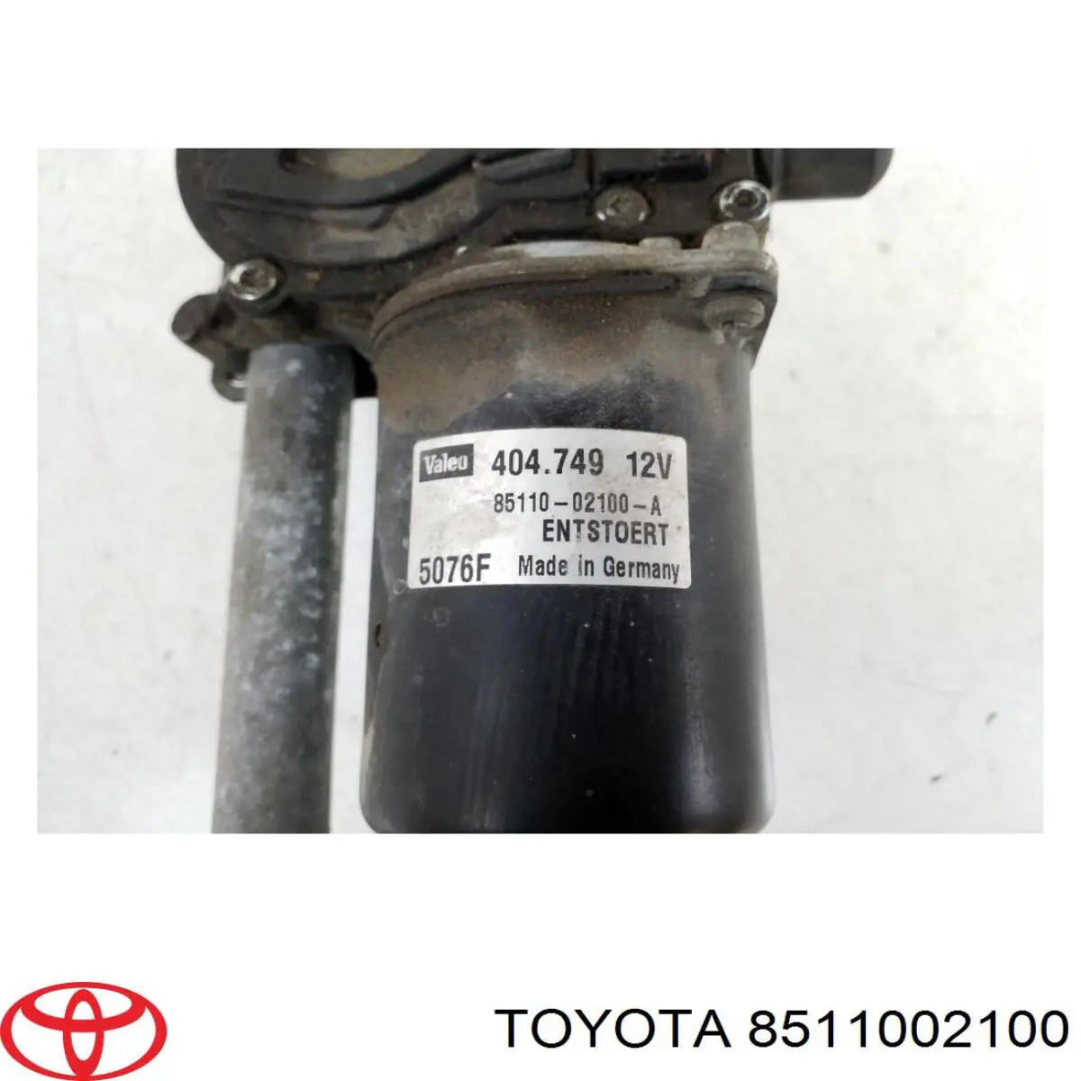 Motor del limpiaparabrisas Toyota 8511002100 precio, desde 55,18 EUR