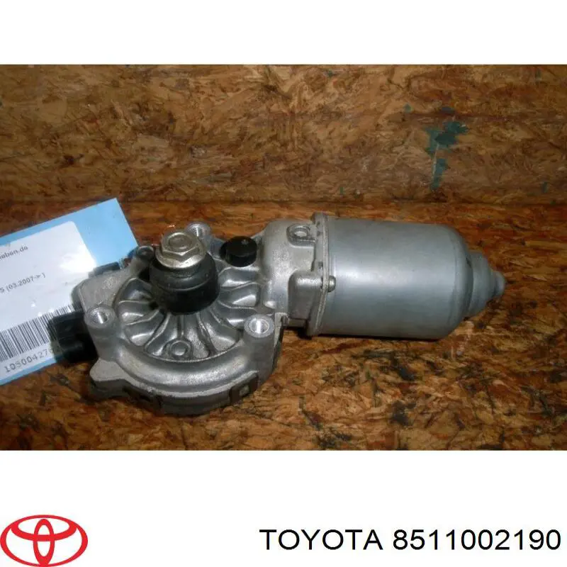 8511002190 Toyota motor del limpiaparabrisas del parabrisas