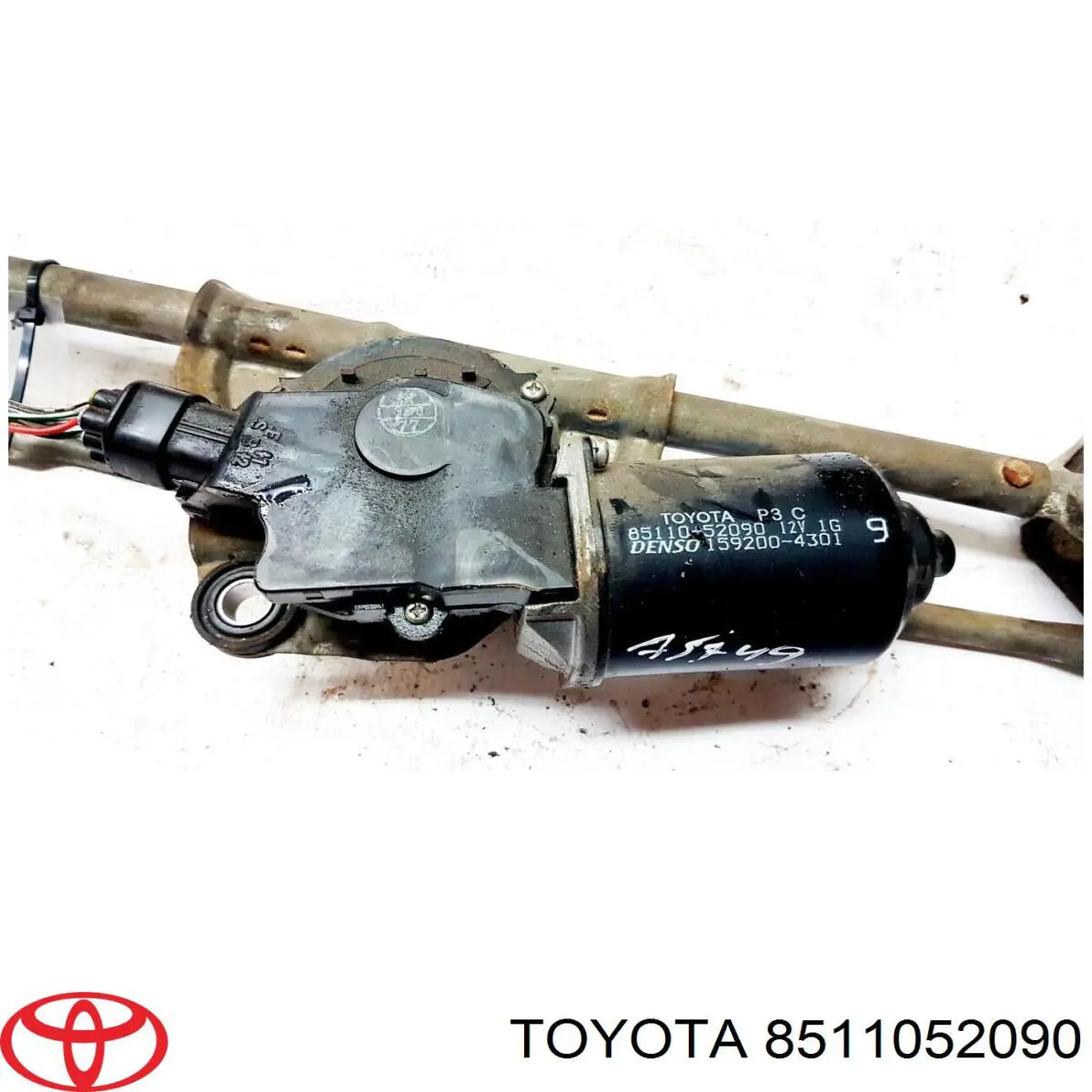 8511052090 Toyota motor del limpiaparabrisas del parabrisas