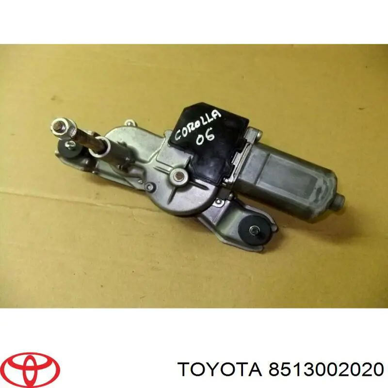 8513002020 Toyota motor limpiaparabrisas, trasera