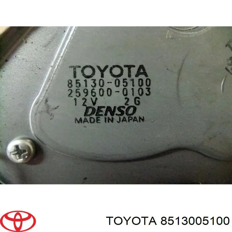 Motor del limpiaparabrisas trasero Toyota 8513005100 precio, desde 52,27 EUR