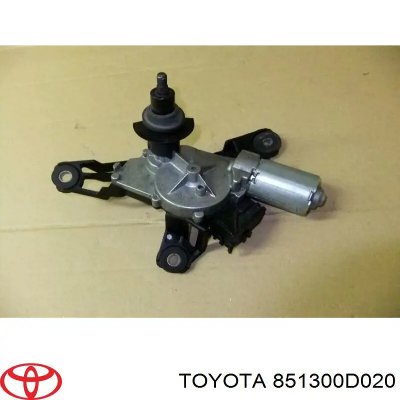 Motor limpiaparabrisas luna trasera para Toyota Yaris 