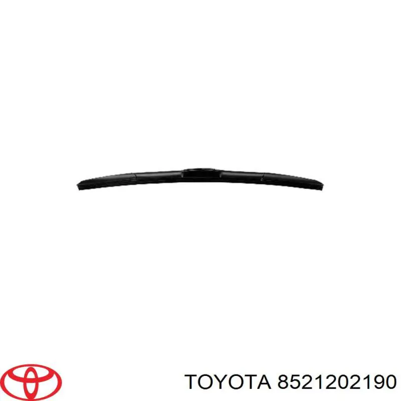 Limpiaparabrisas delantera copiloto para Toyota Auris (E15)
