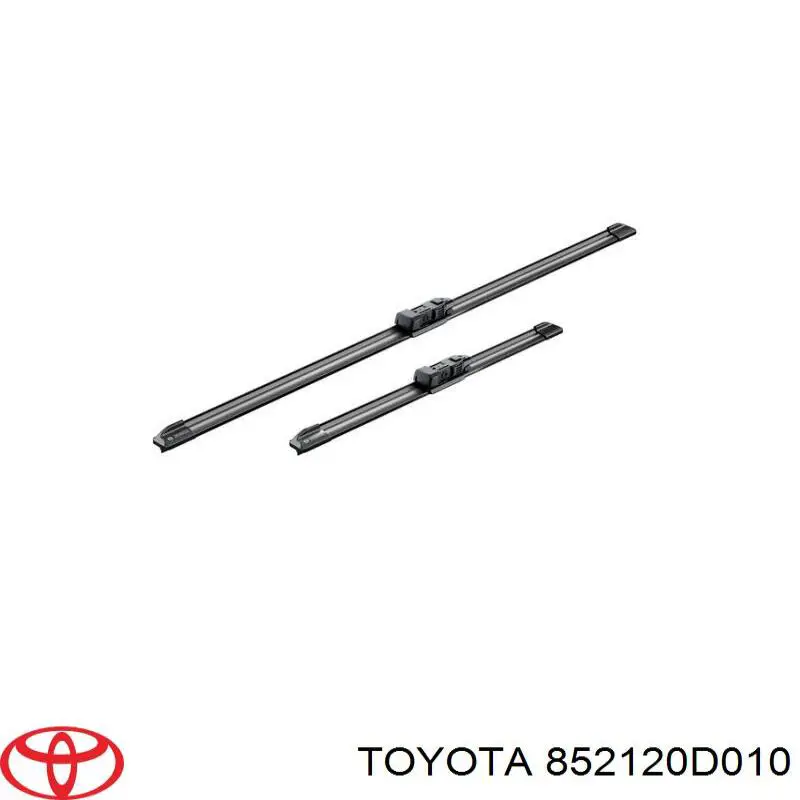 852120D010 Toyota limpiaparabrisas de luna delantera conductor