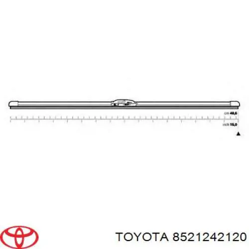 8521242120 Toyota limpiaparabrisas de luna delantera copiloto