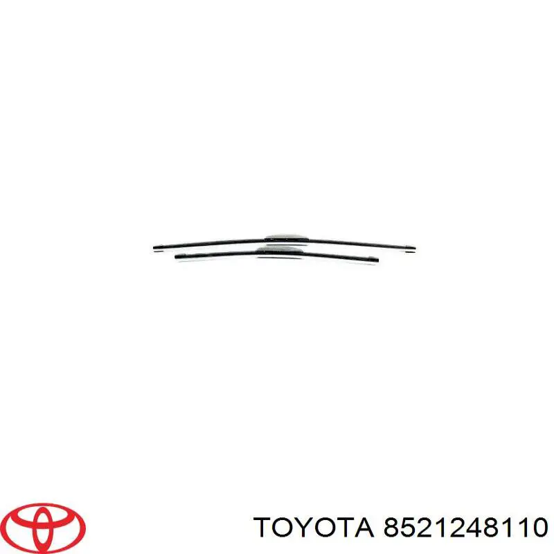 8521248110 Toyota limpiaparabrisas de luna delantera copiloto