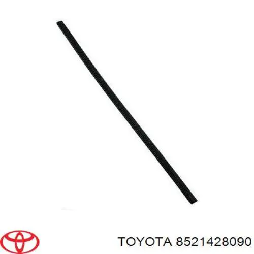 Goma del limpiaparabrisas lado copiloto para Toyota Prius (ZVW30)