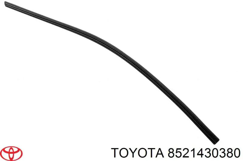Goma de la escobilla del limpiaparabrisas del lado del conductor Toyota 8521430380 precio, desde 20,44 EUR
