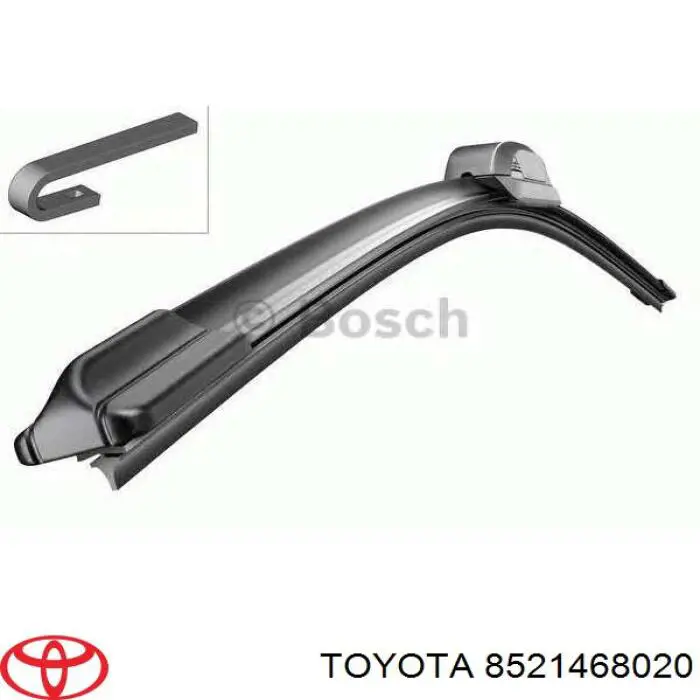 Goma de la escobilla del limpiaparabrisas del lado del conductor Toyota 8521468020 precio, desde 24,90 EUR