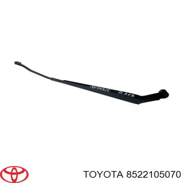 Brazo del limpiaparabrisas, lavado de parabrisas, luna delantera para Toyota Avensis (T25)