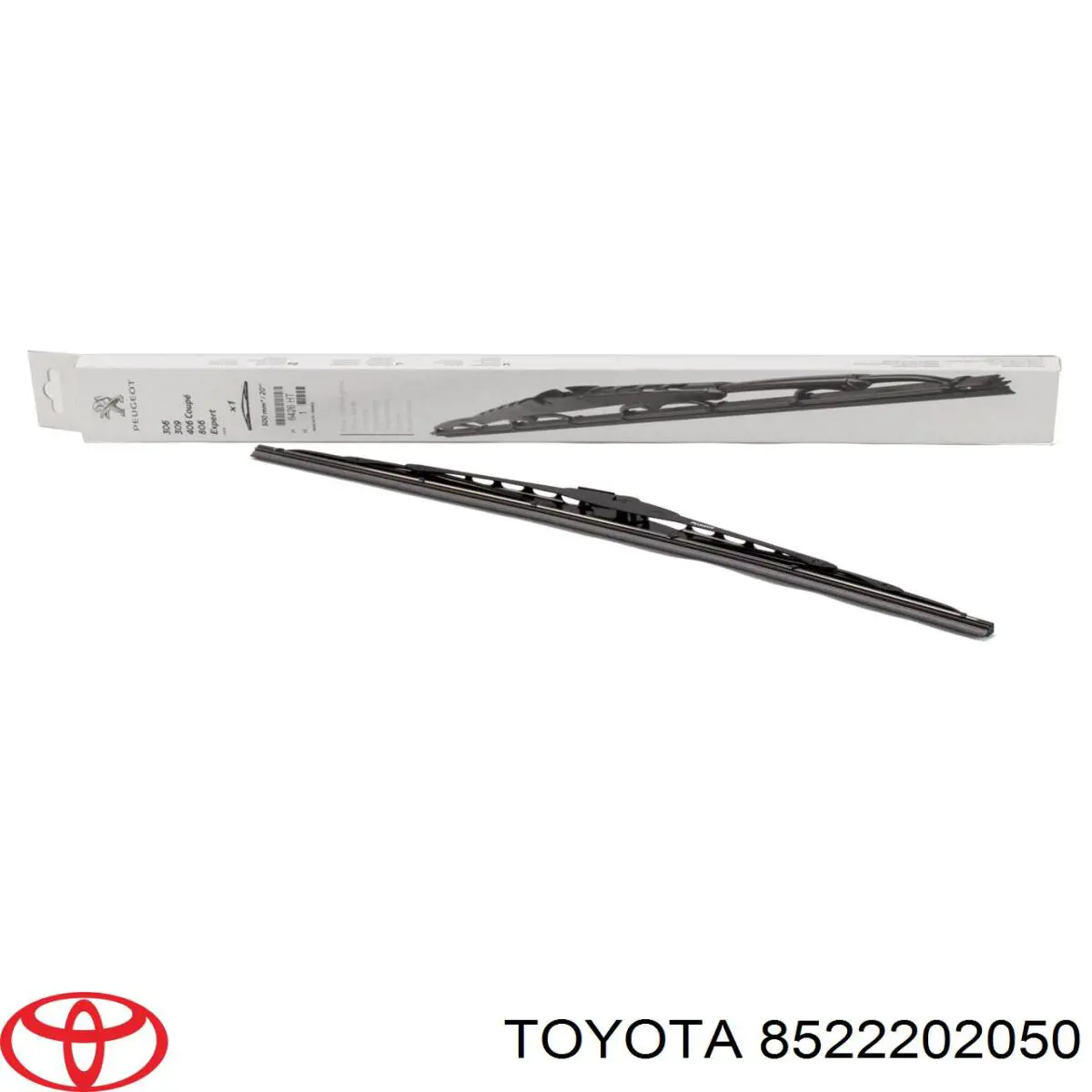 8522202050 Toyota limpiaparabrisas de luna delantera conductor