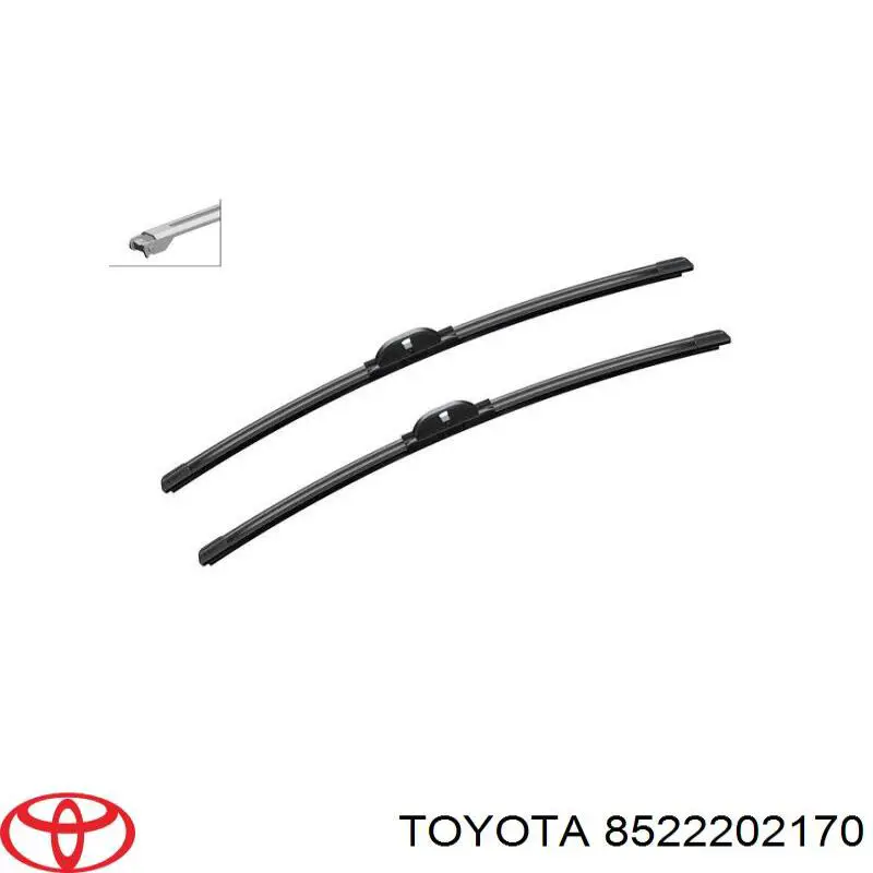 Comprar 8522202170 Toyota Escobilla del limpiaparabrisas del lado del conductor
