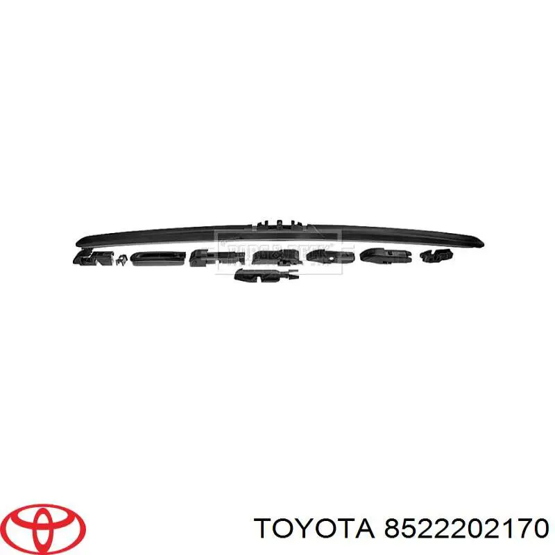 Escobilla del limpiaparabrisas del lado del conductor Toyota 8522202170 precio, desde 16,11 EUR