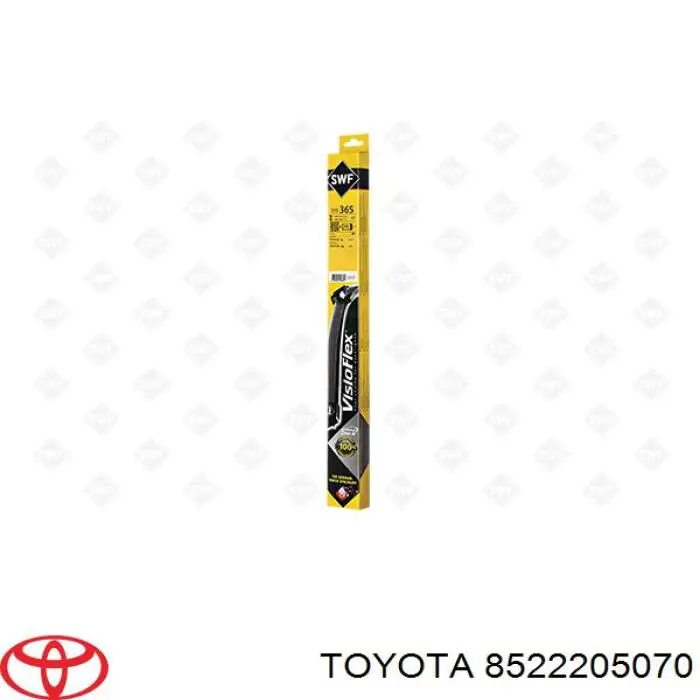 Escobilla del limpiaparabrisas del lado del conductor Toyota 8522205070 precio, desde 29,91 EUR