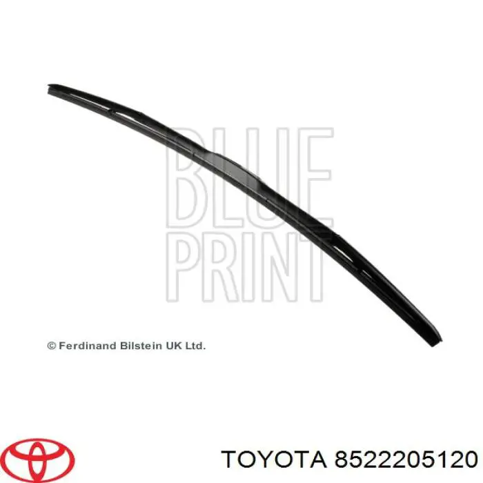 8522205120 Toyota limpiaparabrisas de luna delantera conductor