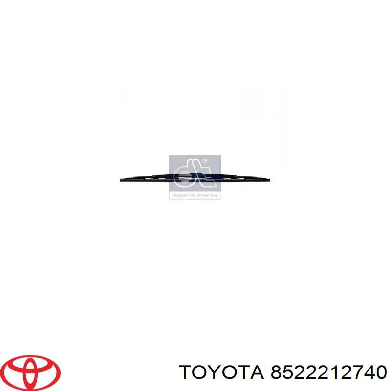 8522212740 Toyota limpiaparabrisas de luna delantera conductor