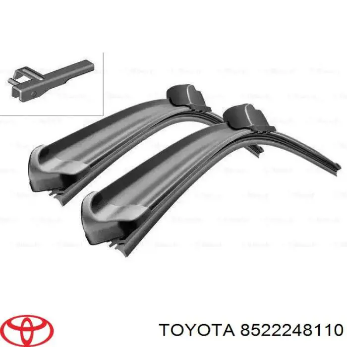 Limpiaparabrisas posterior para Toyota Camry (V30)