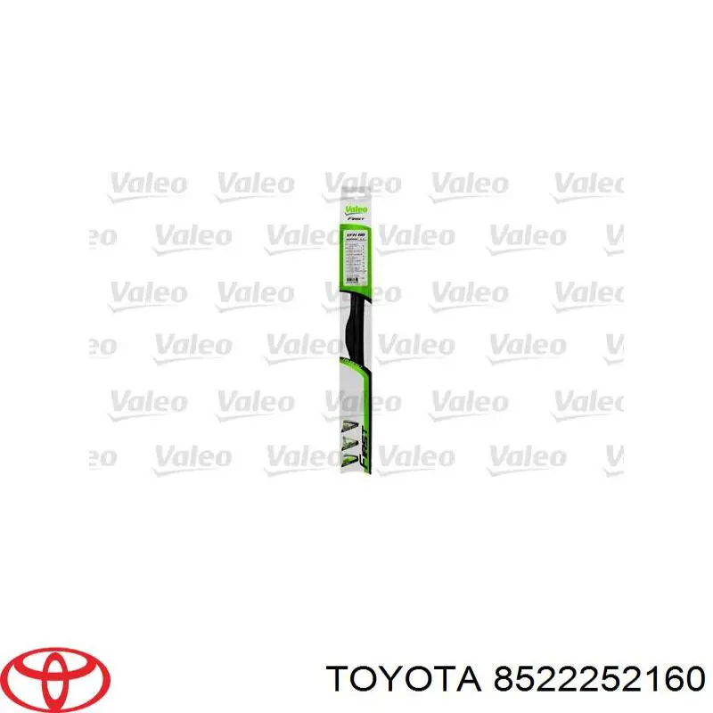 8522252160 Toyota limpiaparabrisas de luna trasera