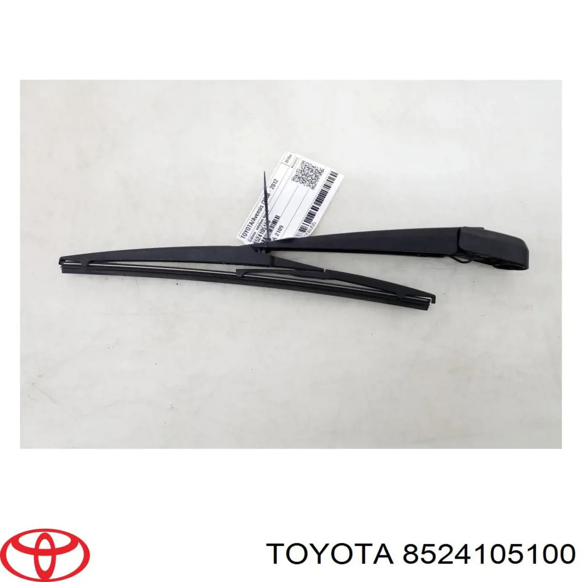 Brazo del limpiaparabrisas, lavado de parabrisas, luna trasera Toyota Avensis (T27)