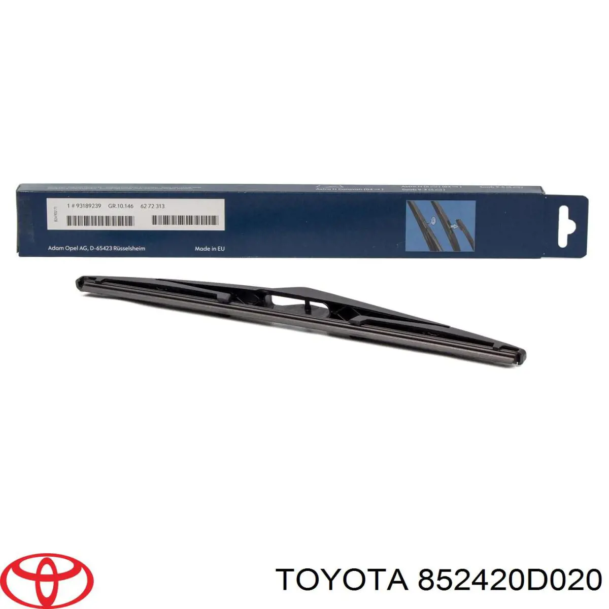 Limpiaparabrisas de luna trasera Toyota Yaris SP90