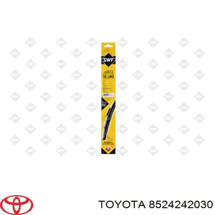 8524242030 Toyota limpiaparabrisas de luna trasera