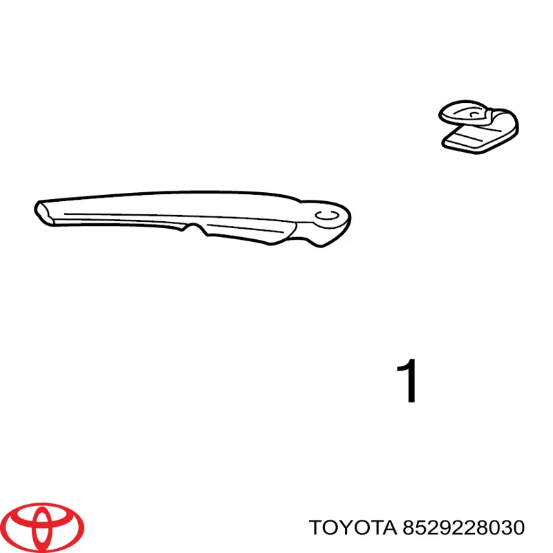 Tapa de la tuerca del brazo del limpiaparabrisas trasero Toyota 8529228030 precio, desde 6,05 EUR