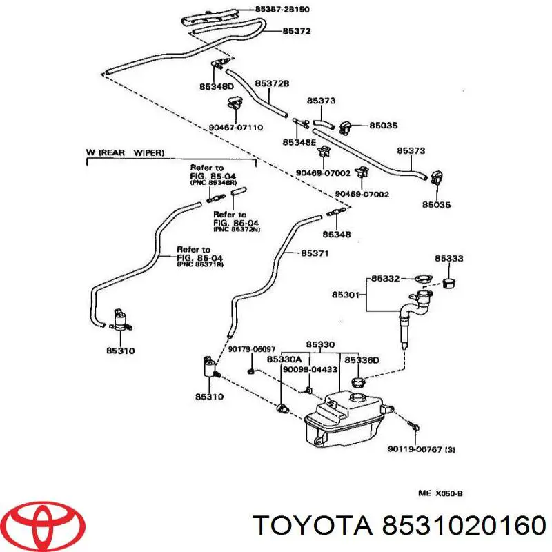 8531020160 Toyota