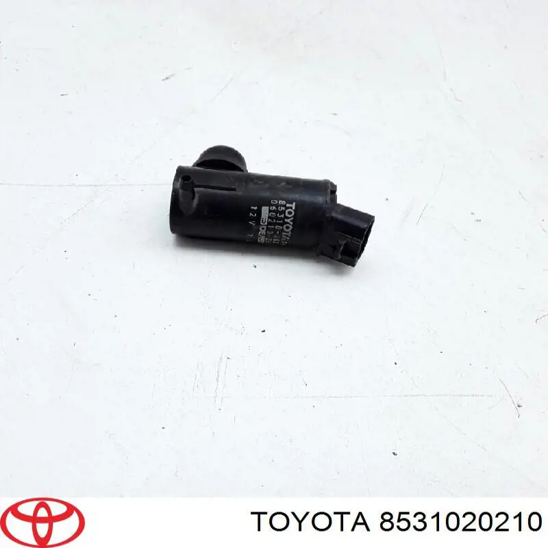 Comprar 8531020210 Toyota Bomba de agua limpiaparabrisas, delantera