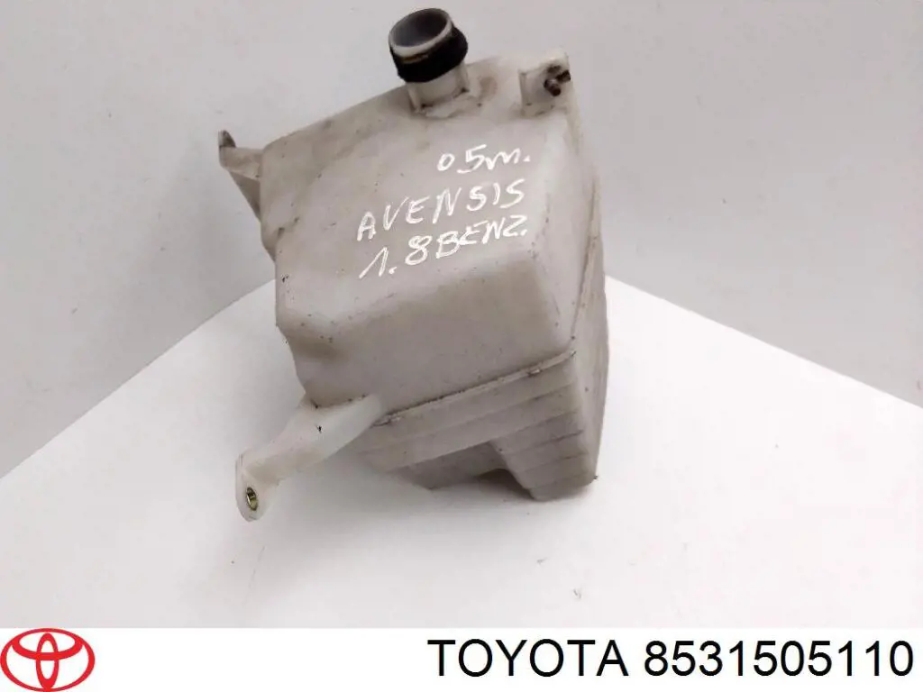 Depósito del agua de lavado, lavado de parabrisas para Toyota Avensis (T25)