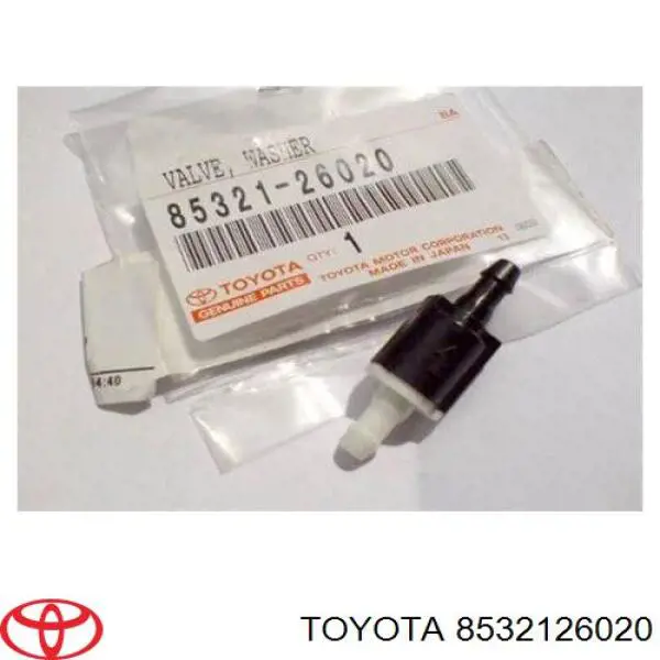 Q3750120 Q-fix Válvula de retención del lavaparabrisas