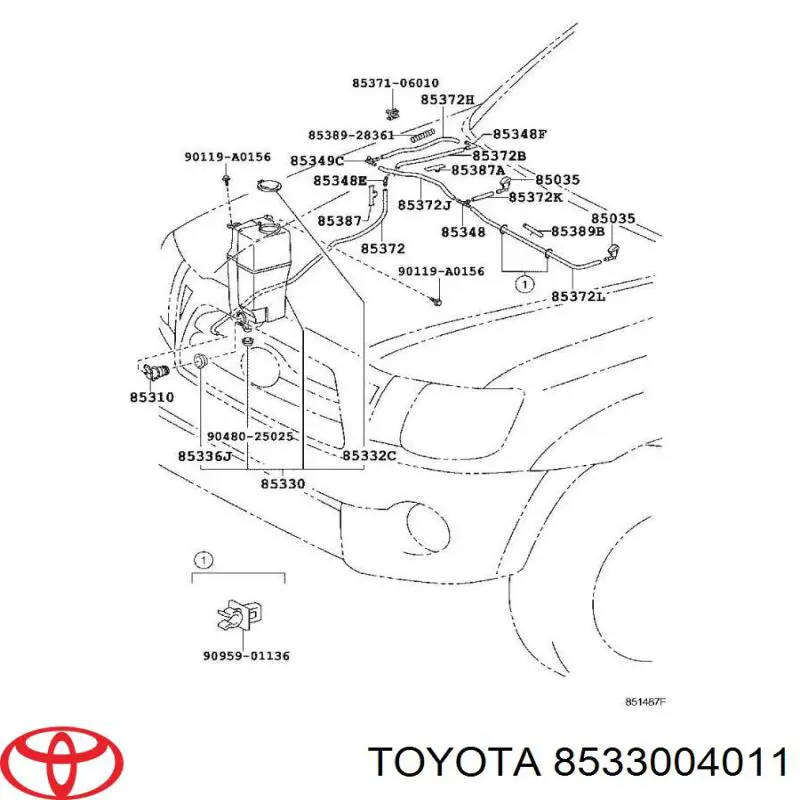 8533004011 Toyota