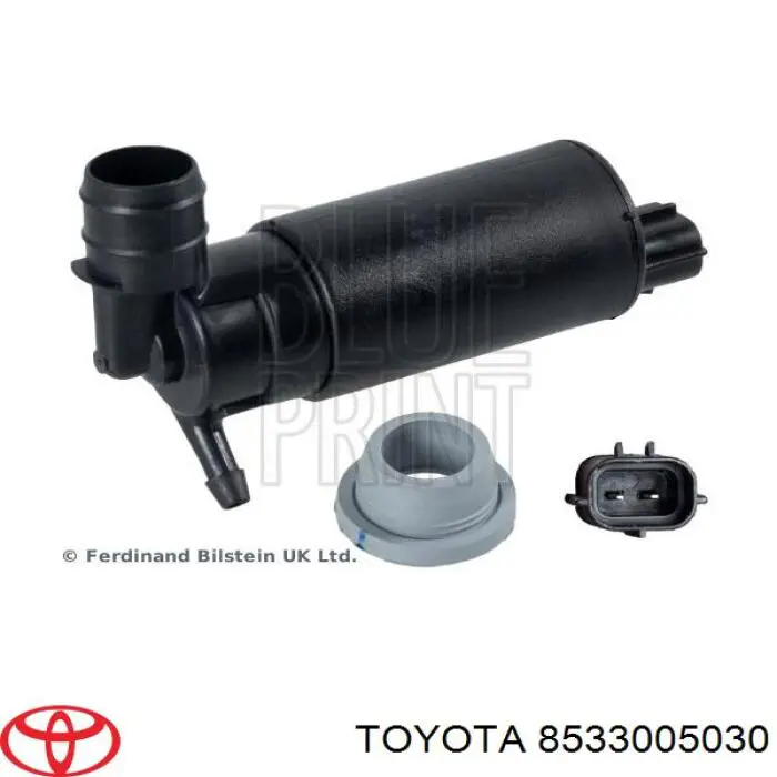 8533005030 Toyota Bomba de agua de lavado, lavado de parabrisas, delantera