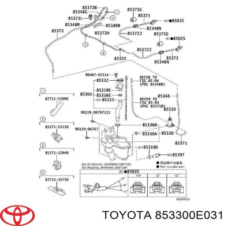 853300E031 Toyota